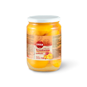 VERA peach halves in light syrup 700g