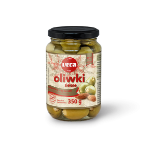 VERA oliwki zielone z migdałami 350g