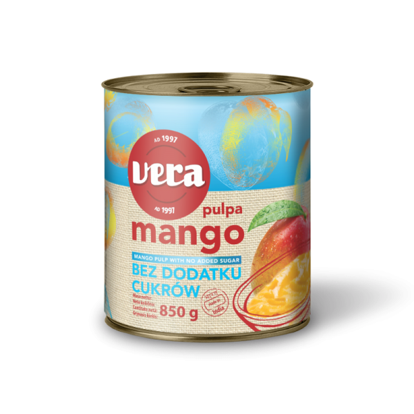 VERA mango pulpa bez cukru 850g