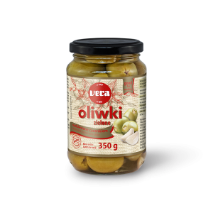 VERA oliwki zielone z czosnkiem 350g