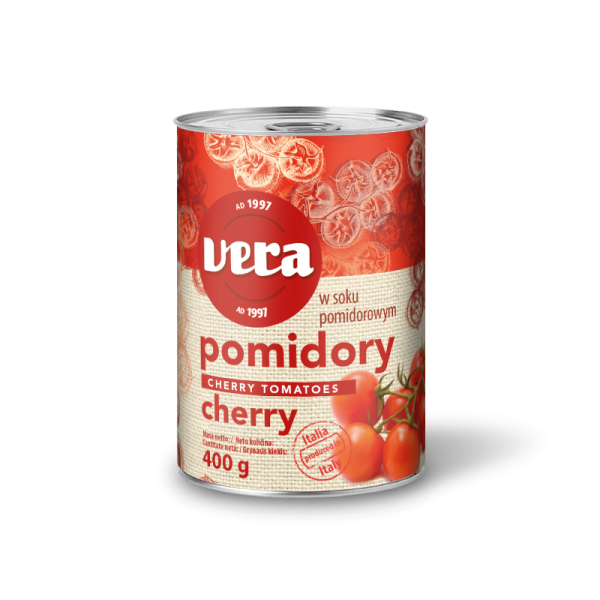 VERA canned cherry tomatoes