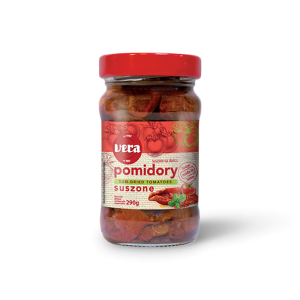 VERA sun-dried tomatoes in a jar