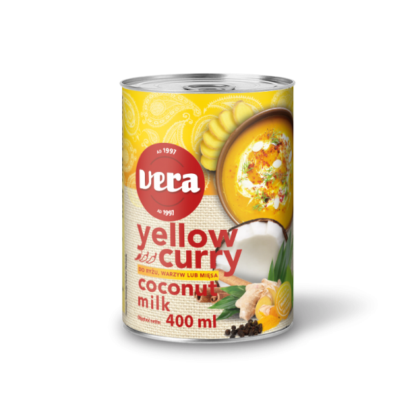 Yellow curry coconut milk VERA