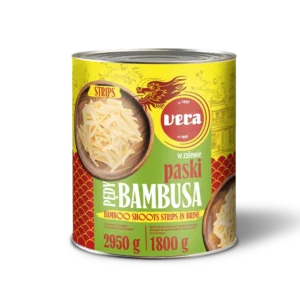 Pędy bambusa w paskach 2950g puszka