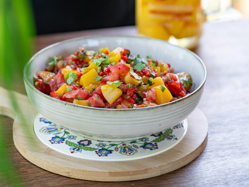 Salsa z brzoskwiniami i jalapeño VERA